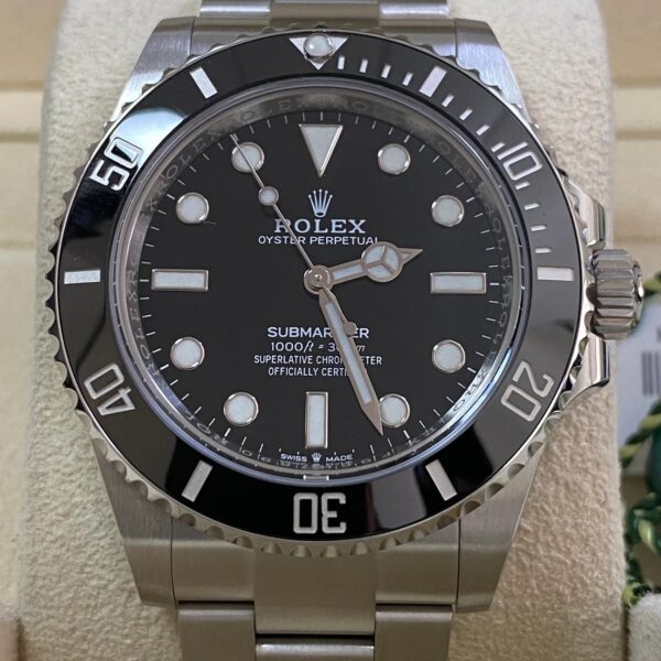 Rolex Steel Submariner No Date - 2023 - Black Dial - 124060 *COMPLETE SET*